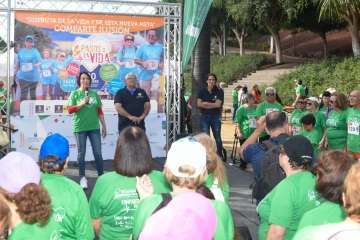 Unos 160 mayores de Telde dan un ejemplo de motivación en II carrera Pasos por la vida (Foto TA)
